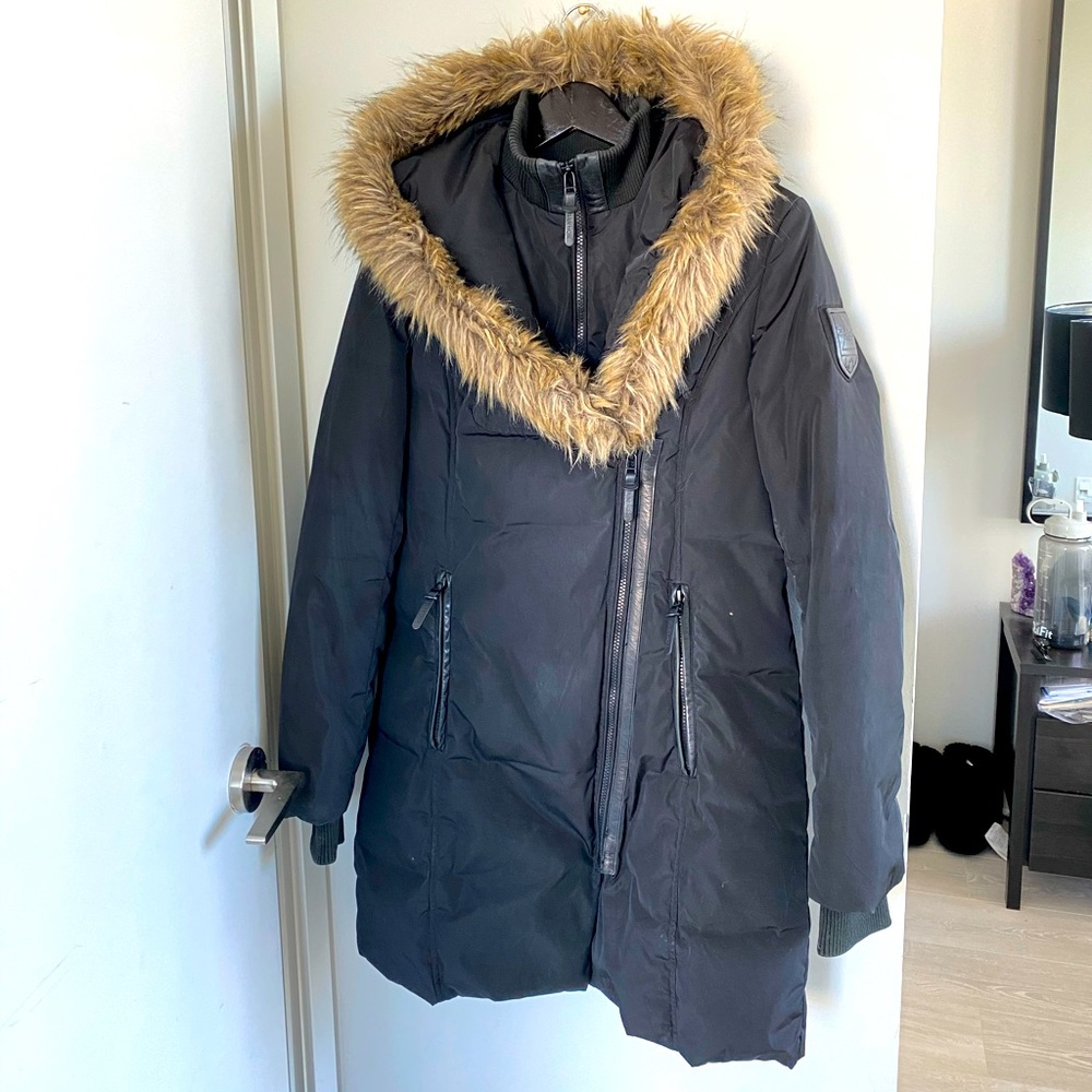 Black rudsak winter coat